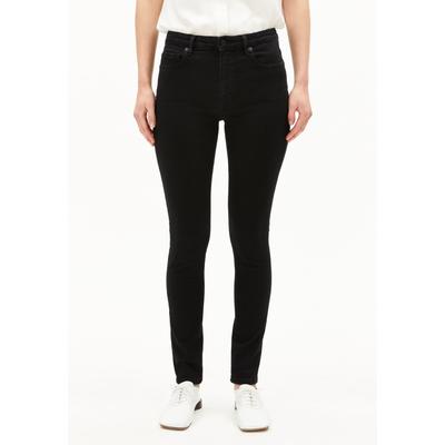 TILLAA - Frauen Skinny Fit Jeans - schwarz (Größe: 27/30) Image