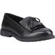 Hush Puppies Verity Kiltie Leather Womens Black Loafers - Size UK 5 | Hush Puppies Sale | Discount Designer Brands
