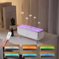 1 Stück dynamischer Quallen-Diffusor für ätherische Öle, Aromatherapie, Luftbefeuchter, Tonaufnahmefunktion, Luftbefeuchter, buntes Licht, Fernbedienung, Dimm-Timer-Funktion, DC24V-Stecker
