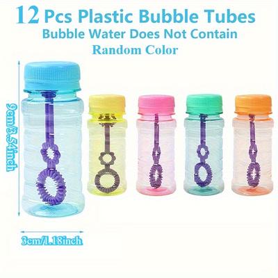 TEMU 12 Colorful Bubble Sticks - Weddings, Birthdays, And Parties - No Water Needed, Ideal Gift Pack For ' Gatherings, Liquid-free Image