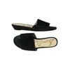 Sam Edelman Damen Sandale, Gr. 38.5, schwarz, Leder