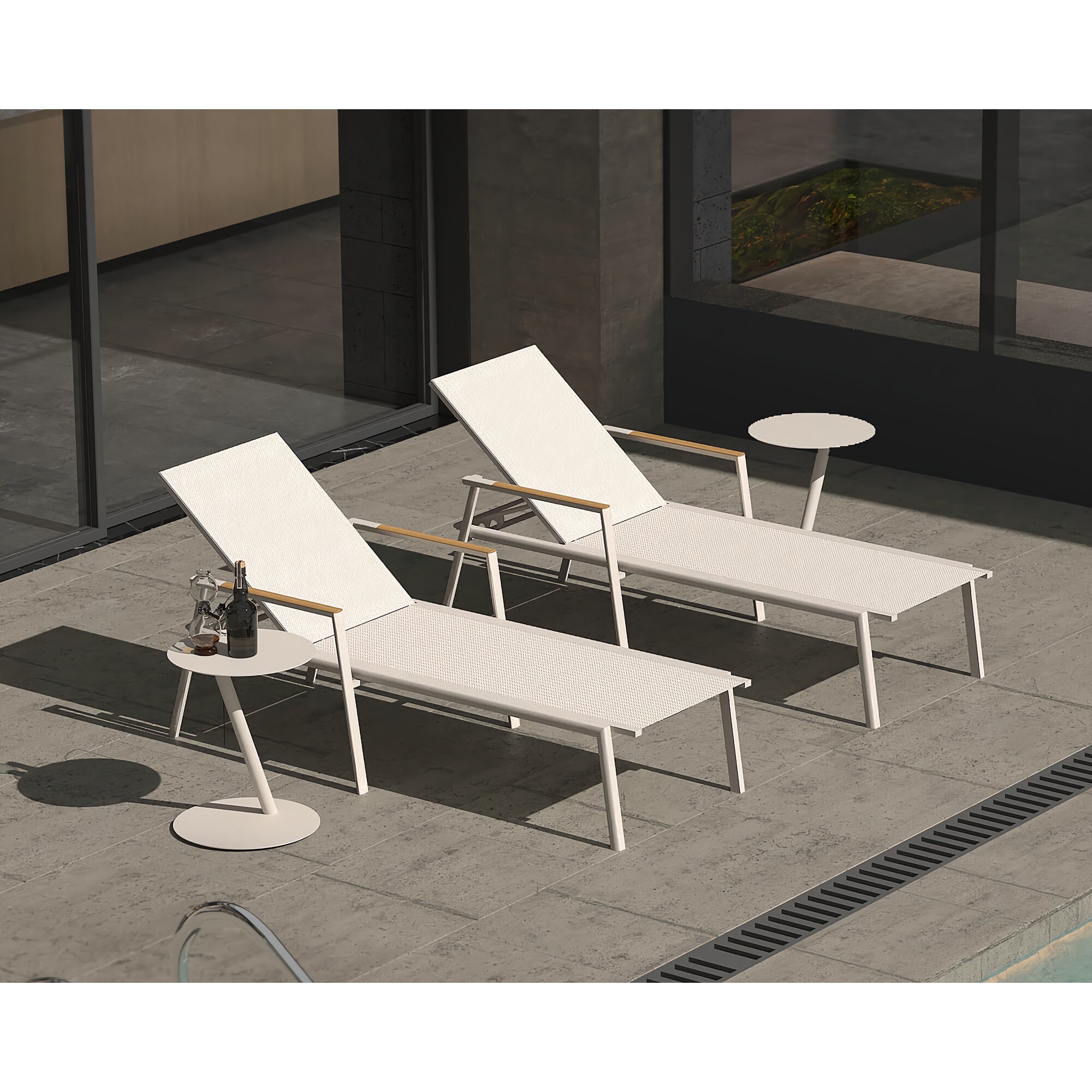 Best »Paros« Sonnenliege sand