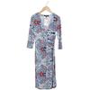 Ilse Jacobsen Damen Kleid, Gr. 34, blau, Elasthan, Synthetik