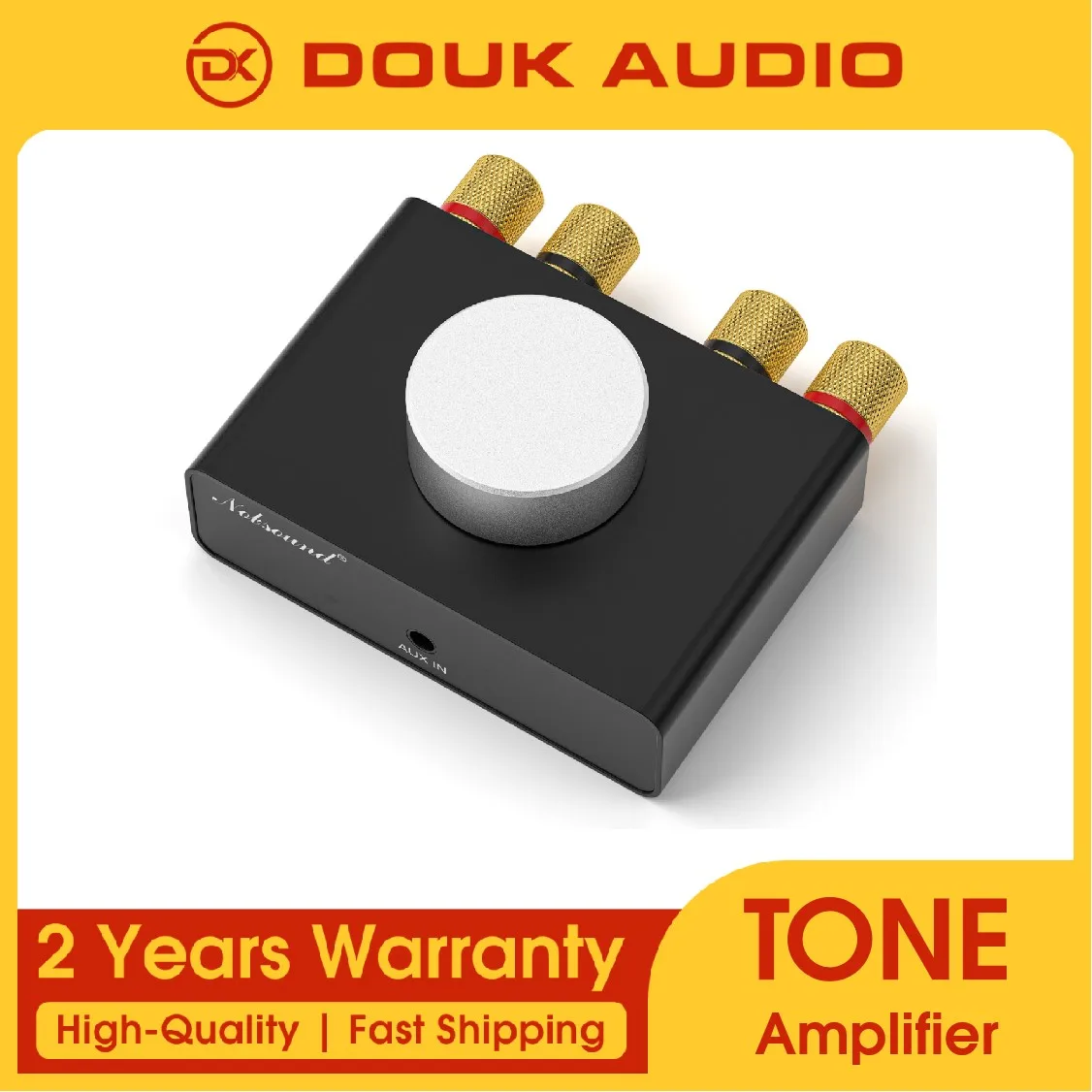 Douk Audio TONE Mini Bluetooth Stereo Verstärker Audio Receiver Digital Power Amp 50W + 50W mit AUX IN Image