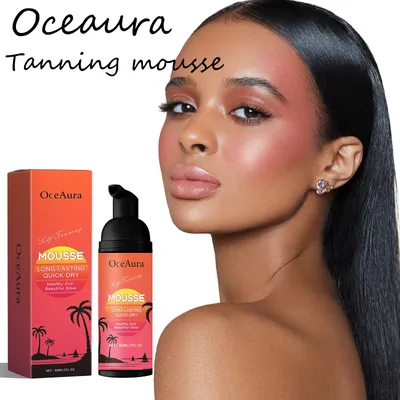 Oceaura Sunless Tanning Lotion Repair Sun Damaged Bronzer Skin Moisturizing Improve Luster Smoothing