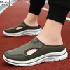 Sommerhausschuhe für Herren, atmungsaktiv, Freizeitschuhe, weiche Schuhe, leichte Herrenschuhe,