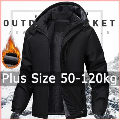 120 kg Plus Size Damen Winterjacke Mantel 5XL 6XL 7XL Wasserdicht Outdoor Warm Windjacke Plus Size Damenbekleidung Alem Ж Diego