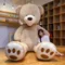 100-260 cm 6 colori America Orso gigante giocattoli di peluche Cappotto di pelle morbida Compleanno popolare Regali di San Valentino Ragazze Regalo per bambini