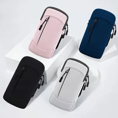 Running Armband Bag Phone Case Universal Sports Armband Arm Pouch Phone Holder Mobile Waterproof Wrist Band