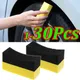 1-30 pezzi ruota per auto lucidatura ceretta spugna spazzola pulizia pneumatici tergicristallo spugna pad autolavaggio tergicristallo strumento di pulizia accessori per lavaggio auto