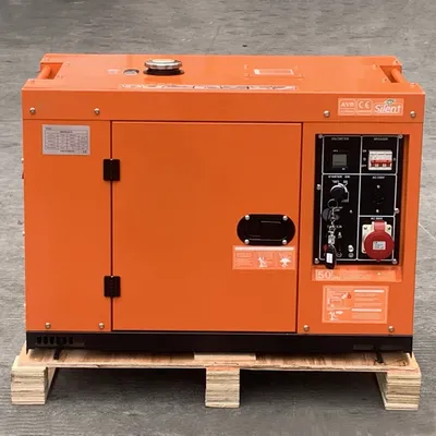 Kleiner tragbarer Generator, schallisolierter elektrischer leiser Dieselgenerator Image