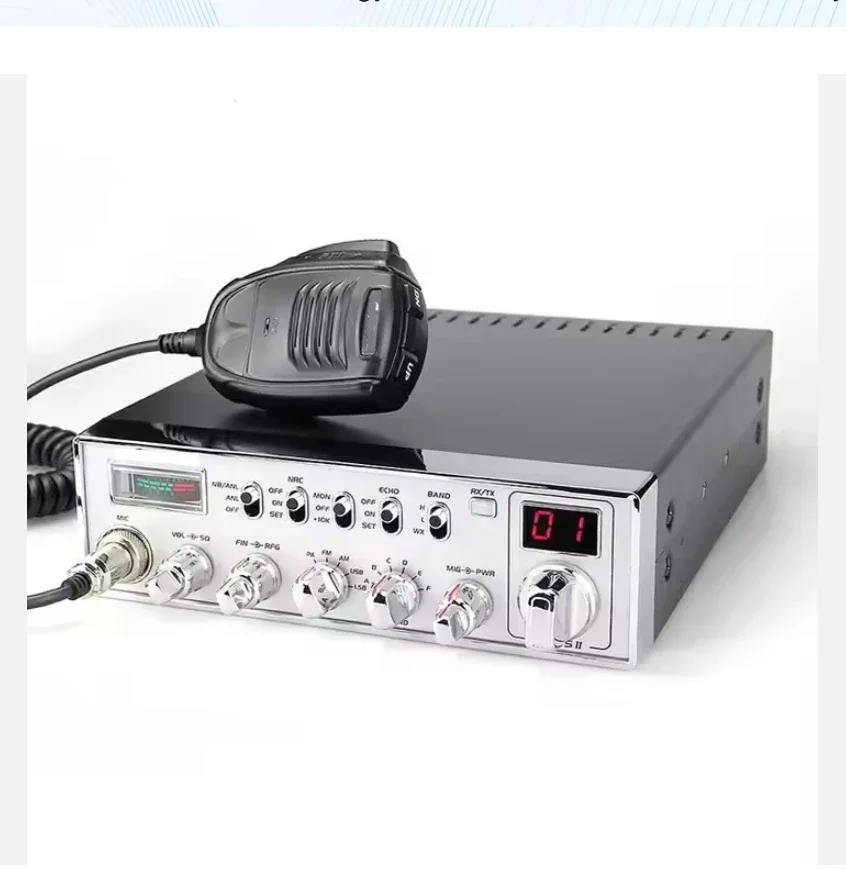 HotBest CB Radio AnyTone ARES II AM FM SSB CB Radio Amateur Radio HF Transceiver 24,615-30,05 MHz Image