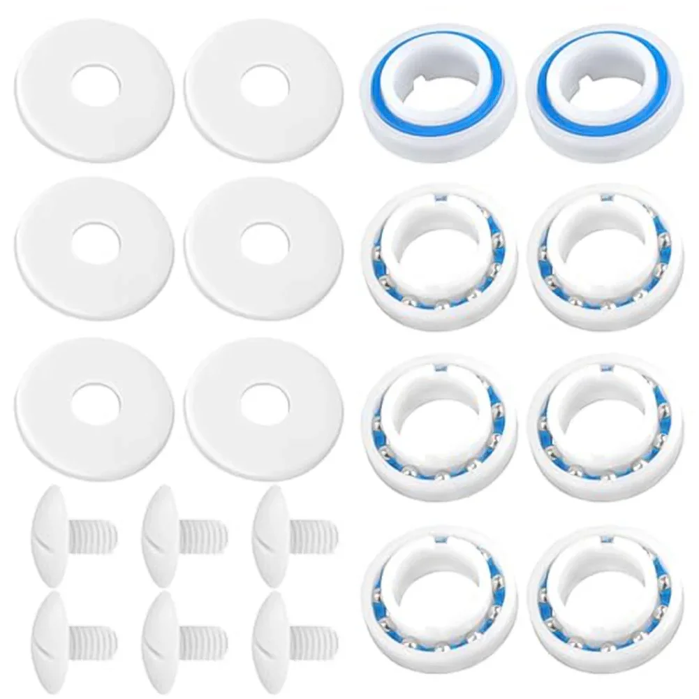 Roulements de moyeu de roue de remplacement pour Polaris C60 C55, Kit de reconstruction de nettoyeur de piscine pour Polaris 280 180, pièce d'équipement de piscine facile à installer