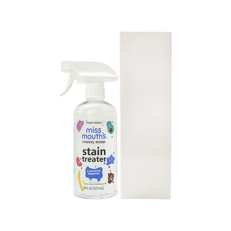 Miss Mouth's Messy Eater Stain Treater Spray Essentials für Neugeborene und Babys, keine Trockenreinigung, Lebensmittelfett, Kaffee aus der Wäsche, Unterwäsche Image