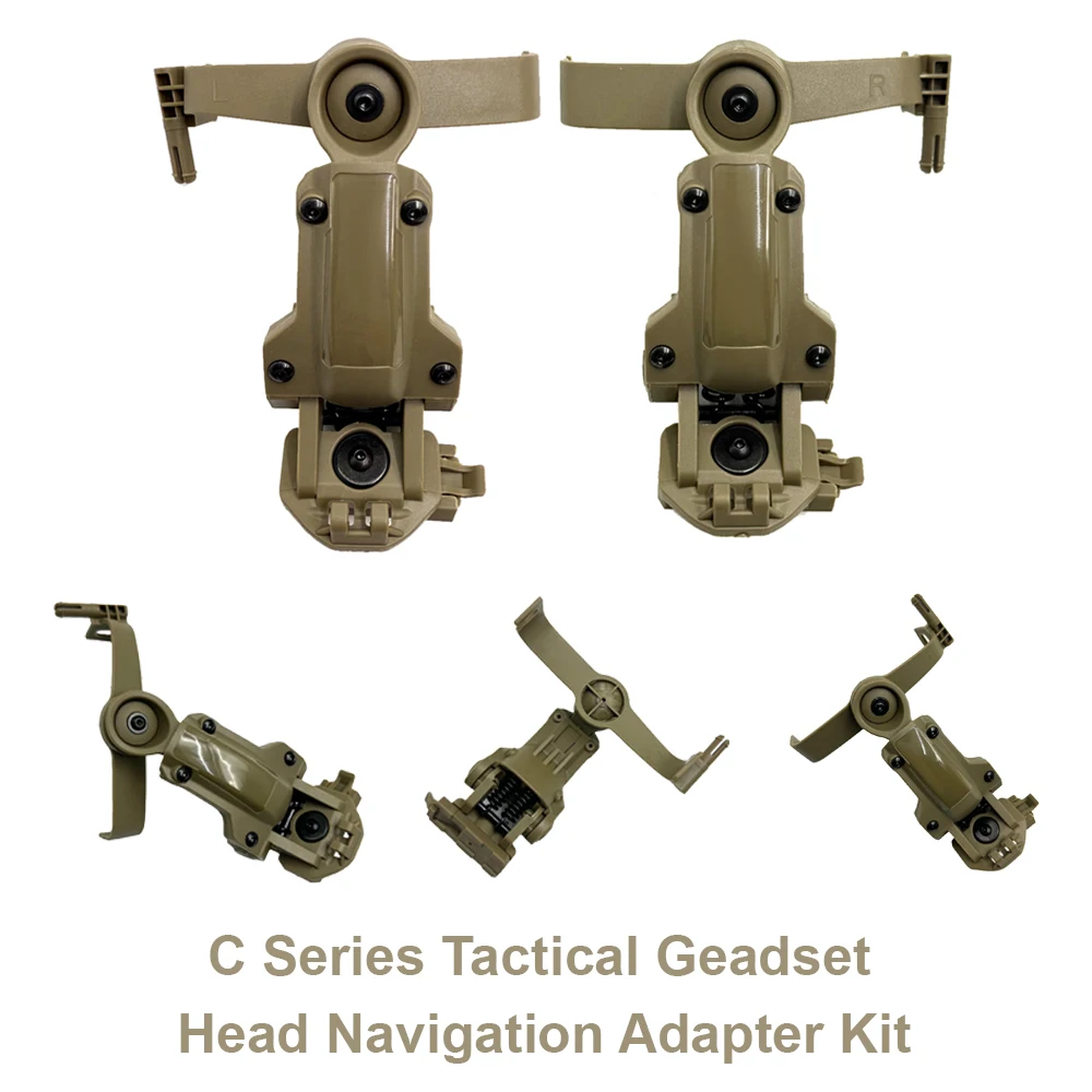 Neuer taktischer Headset-Schienenadapter für OPS Core ARC/Team Wendy Rails Airsoft Shooting Jagd Headset-Zubehör Headset-Halterung Image