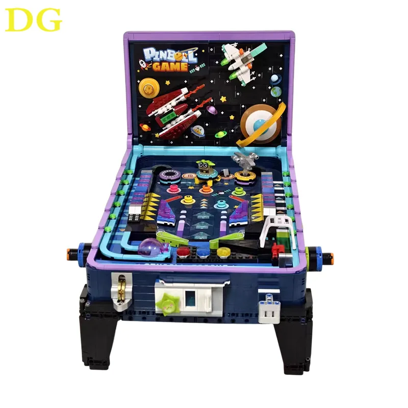 Mini-Flipper in Bausteinen mit englischem Montageanleitung Image