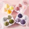 4 teile/satz Make-Up Schwamm Mixer Schönheit Ei Cosmetic Puff Foundation Schwämme Pulver Puffs Frauen Bilden Zubehör