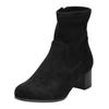 Stiefelette CAPRICE "Caprice Stiefelette Lederimitat", Damen, Gr. 38, schwarz, Lederimitat, casual, Schuhe