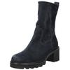 Stiefelette PAUL GREEN "Paul Green Stiefelette Veloursleder", Damen, Gr. 37,5, blau, Veloursleder, casual, Schuhe