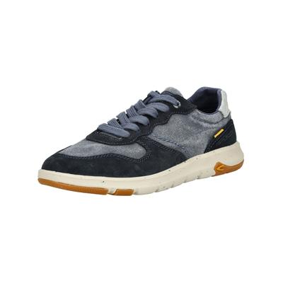 Sneaker CAMEL ACTIVE "camel active Sneaker Leder/Textil", Herren, Gr. 46, blau (navy), Leder, Textil, casual, Schuhe Image