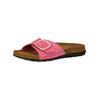 Hausschuh ROHDE "Rohde Hausschuhe Leder", Damen, Gr. 39, pink, Leder, casual, Schuhe