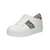 Sneaker PAUL GREEN "Paul Green Sneaker Leder", Damen, Gr. 39, weiß kombi, Leder, casual, Schuhe