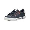 Sneaker MUSTANG SHOES "Mustang Shoes Sneaker Lederimitat", Herren, Gr. 44, blau (navy), Lederimitat, casual, Schuhe