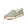 Espadrille TOMS "TOMS Halbschuhe Textil", Damen, Gr. 37, grün (olive), Textil, casual, Schuhe