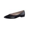 Ballerina PAUL GREEN "Paul Green Ballerinas Glattleder", Damen, Gr. 35,5, schwarz, Glattleder, casual, Schuhe