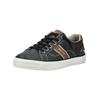 Sneaker MUSTANG SHOES "Mustang Shoes Sneaker Lederimitat/Textil", Herren, Gr. 45, grau, Lederimitat, Textil, casual, Schuhe