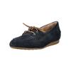 Bootsschuh PAUL GREEN "Paul Green Halbschuhe Veloursleder", Damen, Gr. 41, blau (dunkelblau), Veloursleder, casual, Schuhe