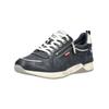 Sneaker MUSTANG SHOES "Mustang Shoes Sneaker Synthetik", Herren, Gr. 43, blau (navy), Synthetik, casual, Schuhe