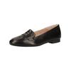 Slipper PAUL GREEN "Paul Green Slipper Glattleder", Damen, Gr. 35,5, schwarz, Glattleder, casual, Schuhe