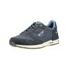 Sneaker MUSTANG SHOES "Mustang Shoes Sneaker Lederimitat", Herren, Gr. 43, blau (navy), Lederimitat, casual, Schuhe