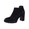 Stiefelette PAUL GREEN "Paul Green Stiefelette Nubukleder", Damen, Gr. 40, schwarz, Nubukleder, casual, Schuhe