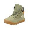 Schnürstiefelette PEPINO "Pepino Stiefelette Leder/Textil", Damen, Gr. 22, grün (hellgrün), Leder, Textil, casual, Schuhe