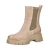 Stiefelette PAUL GREEN "Paul Green Stiefelette Nubukleder/Textil", Damen, Gr. 37,5, beige, Nubukleder, Textil, casual, Schuhe