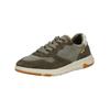 Sneaker CAMEL ACTIVE "camel active Sneaker Leder/Textil", Herren, Gr. 45, grün (khaki), Leder, Textil, casual, Schuhe