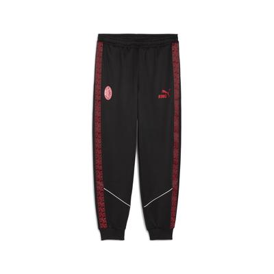 Sporthose PUMA "AC Milan KING Anthem Hose Herren", Herren, Gr. L, Normalgrößen, rot (schwarz for all time rot), Obermaterial: 37% Baumwolle, 63% Polyester; Taschenfutter: 100% Polyester; Rippe: 7% Elasthan, 93% Polyester; Besatz: 100% Polyester,...