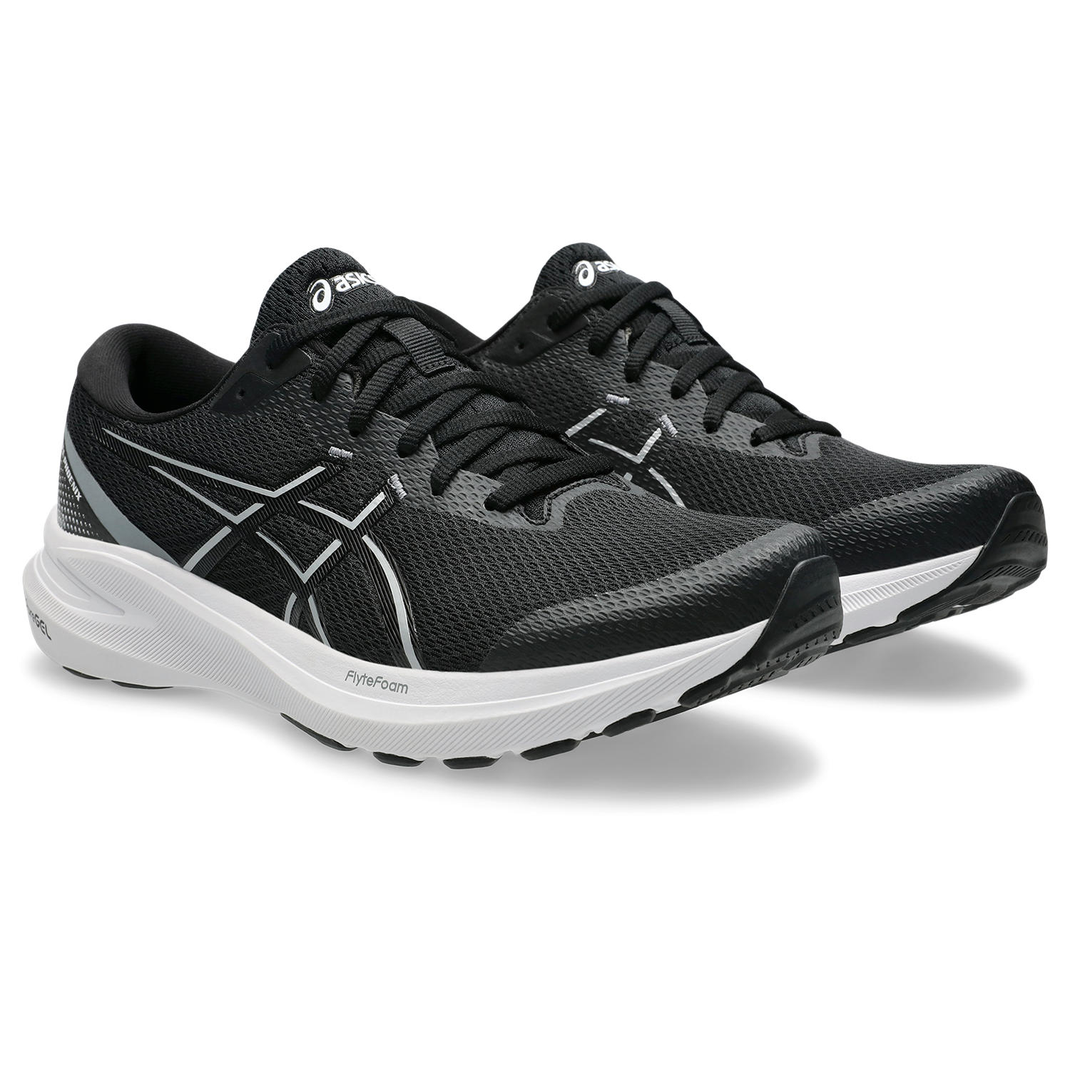 Laufschuh ASICS "GEL-PHOENIX 13", Herren, Gr. 47, schwarz, gravel, Textil, Schuhe Laufschuh