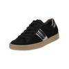 Sneaker PAUL GREEN "Paul Green Sneaker Leder", Damen, Gr. 40, schwarz (schwarz, silber), Leder, casual, Schuhe