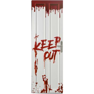 Poster REINDERS "Keep Out", rot (farbe bild(er): rot), B:53cm H:158cm, Papier, Bilder Image