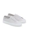 Sneaker SUPERGA "3750 LEGGERA", Gr. 39, grau silber, Textil, sportlich, Schuhe