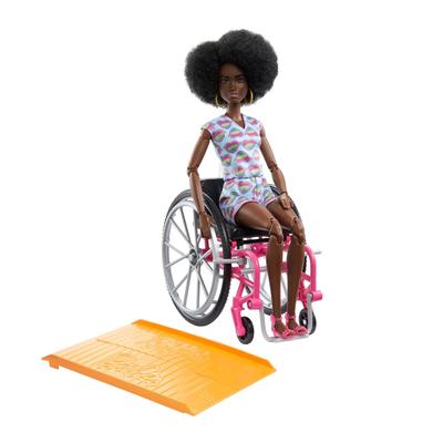 Barbie Fashionistas Doll With Wheelchair, Brown Hair