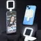 Absorption magnétique lumière de remplissage lampe lumière Led Mobile lumière LED éclairage de téléphone portable lumière LED photographie Selfie éclairage caméra