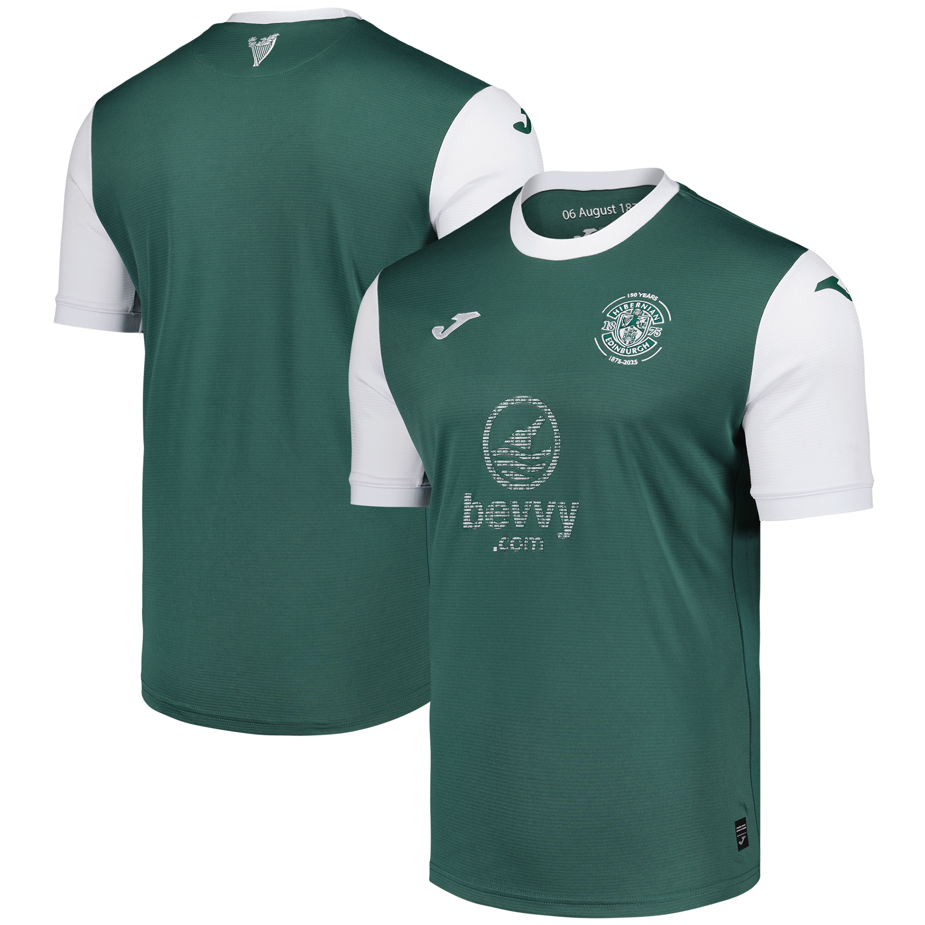 Hibernian Joma Heimtrikot 2025-26 Image