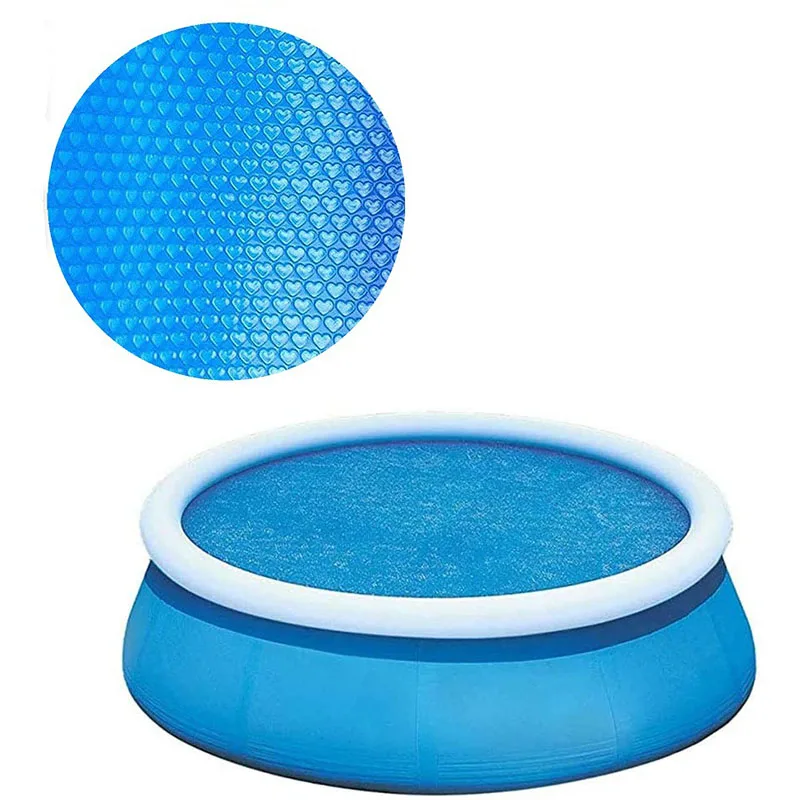 Couverture solaire ronde anti-poussière pour piscine, 3.6m, isolation thermique, couverture anti-poussière PE pour piscine, bain à remous, accessoire de piscine