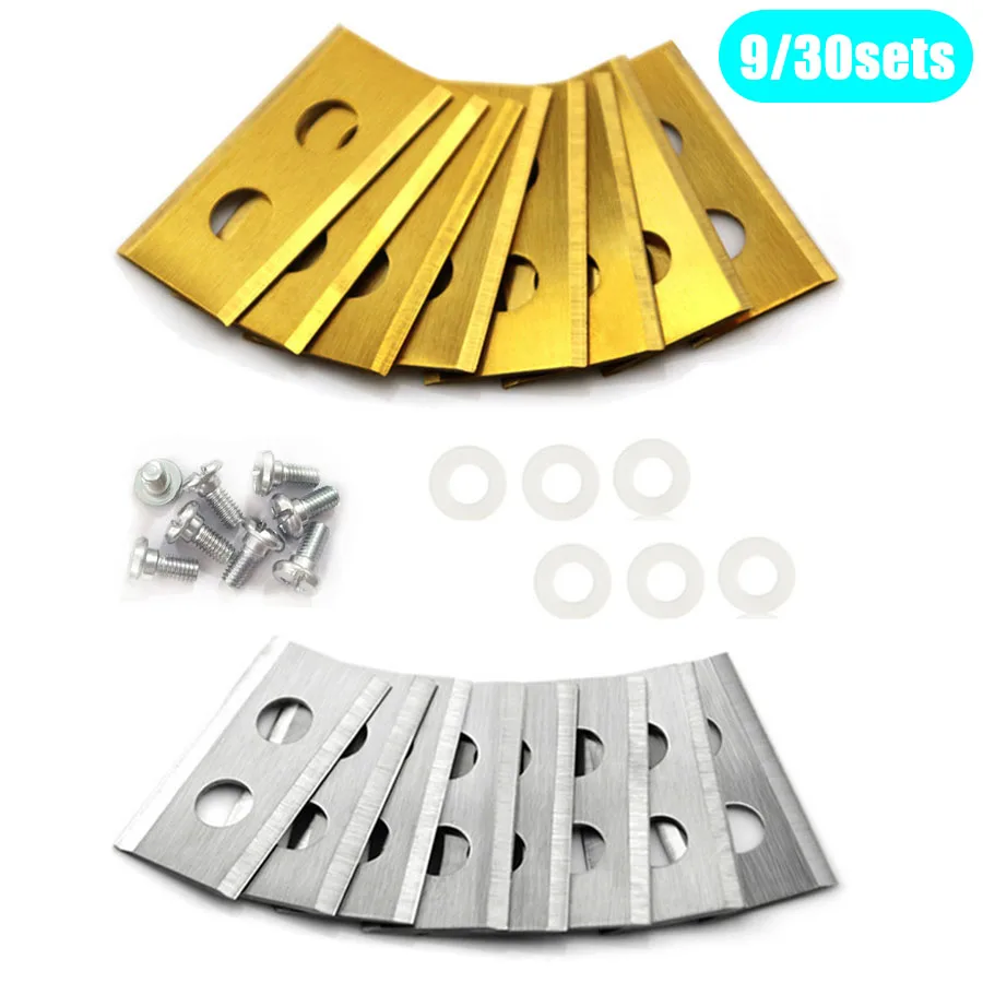 9/30 Stück Edelstahl Rasenmäher Ersatzklingen Garten Roboter Rasenmäher Werkzeuge für Mammotion Luba & Yuka Alle Serien