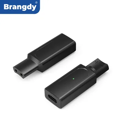 Brangdy 12V Type-C Shaver Adapter Charging Converter Compatible with Braun Series 3 5 7 9 Electric