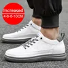 Frühling Herbst männer Innere Erhöhung Schuhe Leder Sport Casual Schuhe Unsichtbare Höhe Zunehmende Schuhe Männer Sport Aufzug 8CM